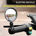 1pc Bicycle Rearview Mirror Electric Scooter Rear View Mirror For Xiaomi Scooter Back Mirror Rearview For.webp