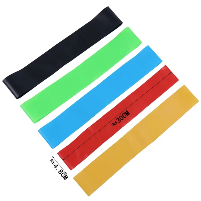 1pc Elastic Bands Fitness Resistance Bands Exercise Gym Strength Training Fitness Gym Pilates Sport Crossfit Workout 4