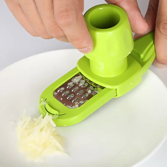 1pcs Garlic Crusher Press Multi Functional Manual Ginger Garlic Grinding Grater Cutter Garlic Peeler Kitchen Tools 1.webp