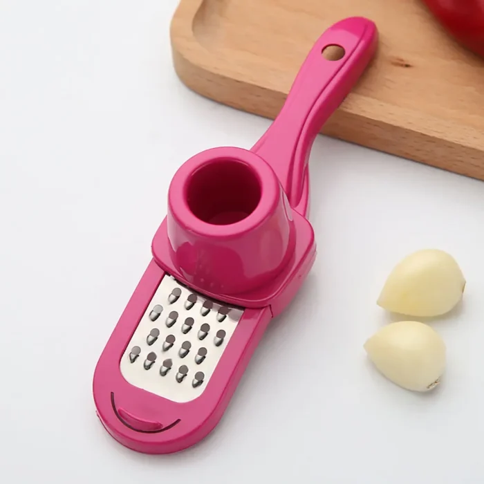 1pcs Garlic Crusher Press Multi Functional Manual Ginger Garlic Grinding Grater Cutter Garlic Peeler Kitchen Tools.webp