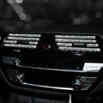 1pcs 20cm Diamond Car Air Conditioner Outlet Decorative Moldings U Shaped Trim Strips Car Accessories Air 2.webp