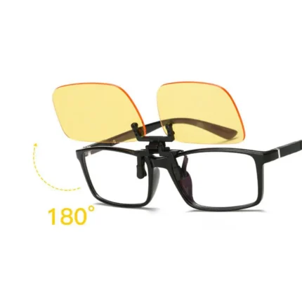 1pcs Clip On Blue Light Filter Blocking Glasses Office Computer Anti Blue Ray Clip On Eyeglasses 1