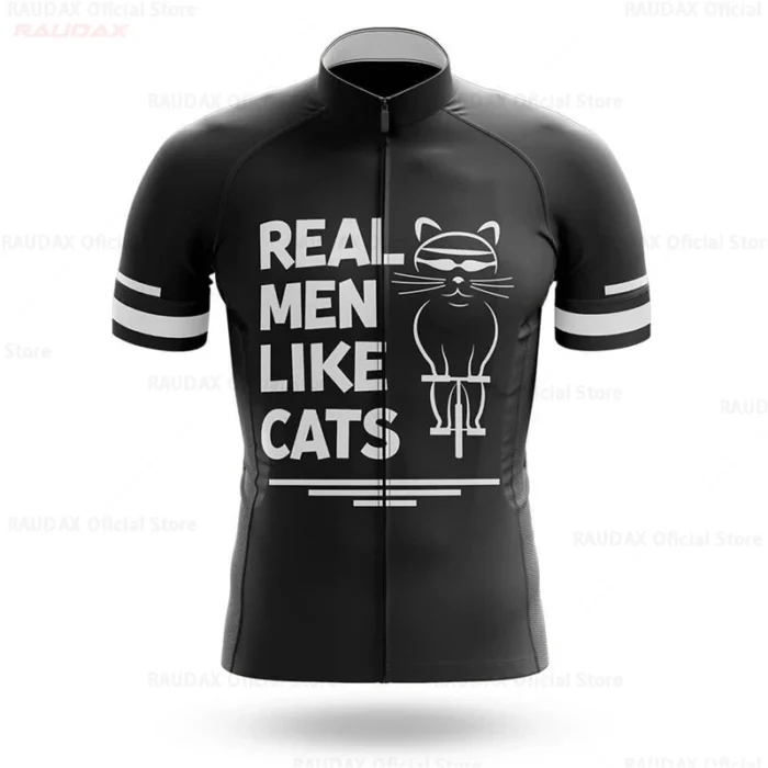 2023 Cycling Jersey Men Cat Bike Top Mtb Bicycle Shirt Mountain Road Riding Clothing Short Sleeve 3.webp