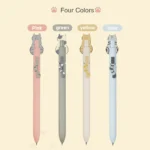 4 Pack Of 0 5mm Cute Black Ink Pens Fine Tip Smooth Writing Pens High End 1.webp