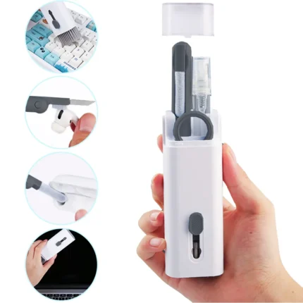 7 In 1 Computer Keyboard Cleaner Brush Kit Earphone Cleaning Pen For Headset Ipad Phone Cleaning.webp