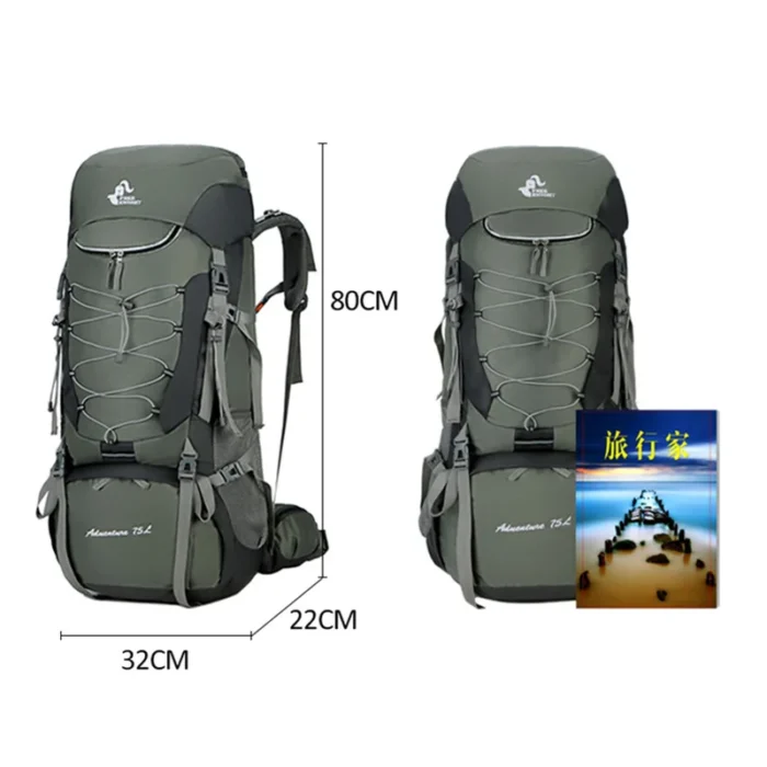 75l Camping Backpack Travel Sport Bag With Rain Cover Climbing Mountaineering Trekking Outdoor Rucksack Hiking Bag 4.webp