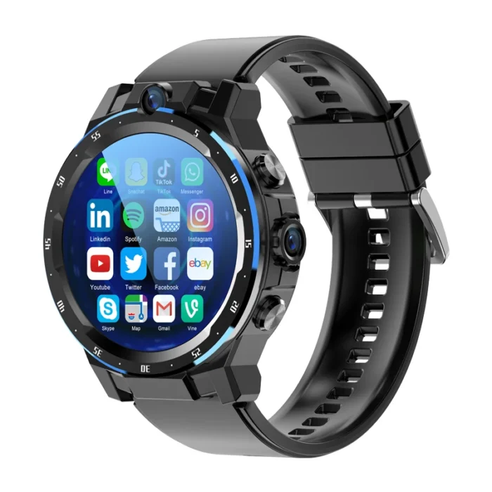 A5 Touch Screen Smart Watch 6 128g Pluggable 4g Sim Card Dual Camera High Definition Video 1