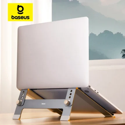 Baseus Laptop Stand Foldable Aluminum Alloy Portable Notebook Stand For Macbook Air Pro 10 17 Computer.webp