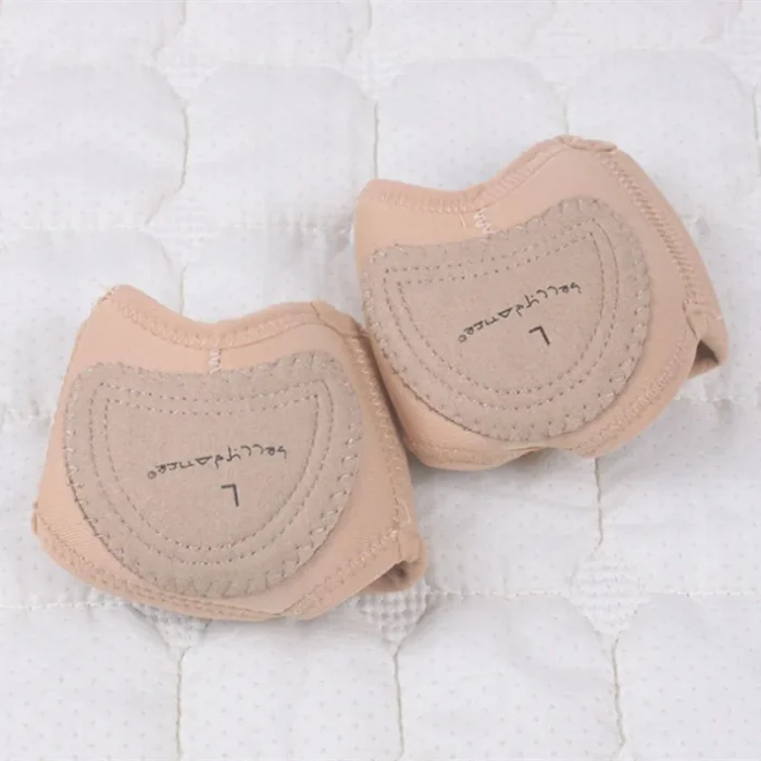 Belly Ballet Gymnastics Shoes Set Half Palm Shoes Practice Shoes Foot Thongs Thick Section Dance Shoes 4