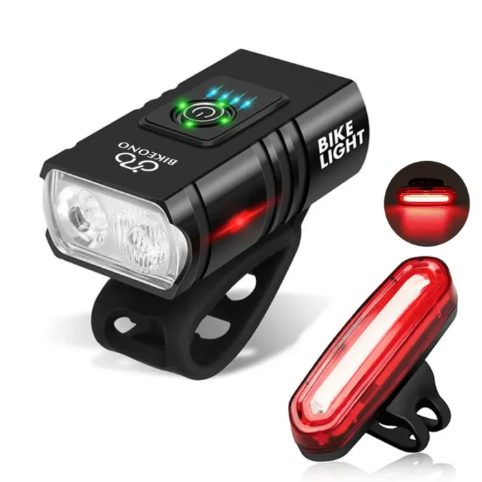 Bicycle Light T6 Led Front Usb Rechargeable Mtb Mountain Bicycle Lamp 1000lm Bike Headlight Flashlight Cycling.webp