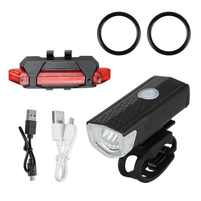 Bike Bicycle Light Usb Led Rechargeable Set Mtb Road Bike Front Back Headlight Lamp Flashlight Cycling 1 1.webp