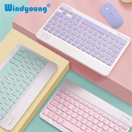 Bluetooth Keyboard And Mouse For Ipad Xiaomi Samsung Huawei Phone Tablet Slim Mini Wireless Keyboard For.webp