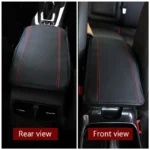 Car Center Console Box Pad Protector Universal Armrest Pad Cover Non Slip Soft Fiber Leather Auto 3.webp