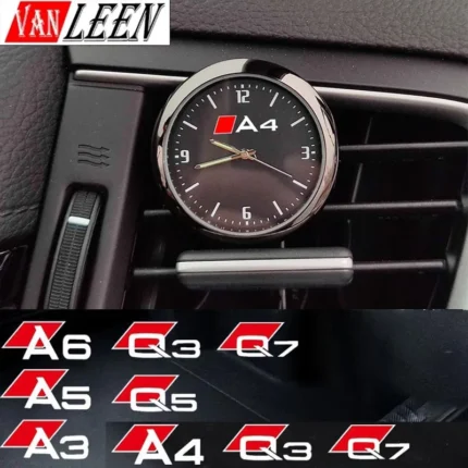 Car Decoration Clock Watch Car Electronic Quartz Watch For Audi A1 A2 A3 A4 A5 A6.webp