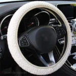 Car Steering Wheel Cover Durable Universal Without Inner Ring Plush Car Supplies Car Wheel Cover Fashionable 1.webp