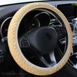 Car Steering Wheel Cover Durable Universal Without Inner Ring Plush Car Supplies Car Wheel Cover Fashionable 2.webp