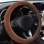 Car Steering Wheel Cover Durable Universal Without Inner Ring Plush Car Supplies Car Wheel Cover Fashionable 3.webp