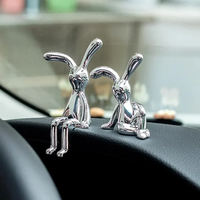 Cartoon Animal Car Interior Center Console Decoration Personality Room Dining Table Desk Decoration.webp