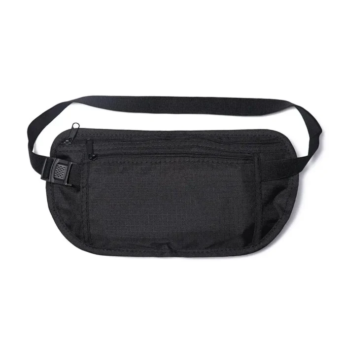 Cloth Waist Bags Travel Pouch Hidden Wallet Passport Money Waist Belt Bag Slim Secret Security Useful 4.webp