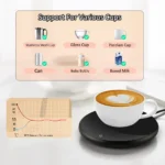 Coffee Cup Heater Mug Warmer Usb Heating Pad Electic Milk Tea Water Thermostatic Coasters Cup Warmer 2.webp