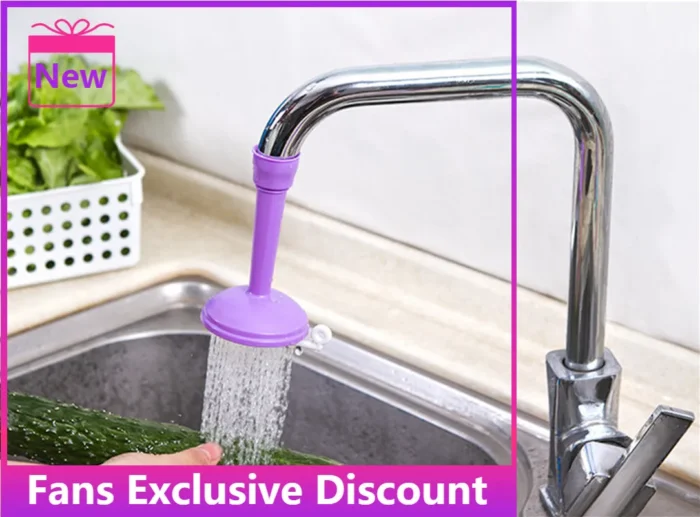 Creative Adjustable Faucet Sprayers Kitchen Gadgets Faucet Regulator Fruit Vegetable Tools Water Saving Kitchen Accessories 1