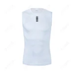 Cycling Base Layer Reflective Underwear White Cycling Jersey Sport Vest Men Undershirt Quick Dry Elastici Vest 1.webp