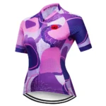 Cycling Clothing 2023 Vendull Women Cycling Jersey Tops Summer Racing Short Sleeve Mtb Bike Jersey Shirt 3.webp