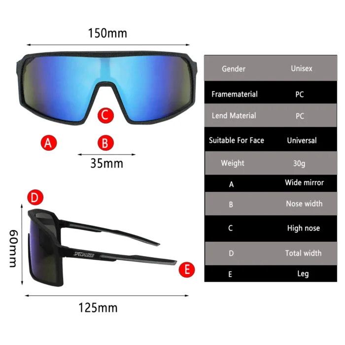 Cycling Sunglasses Men S Women Uv400 Sports Glasses Riding Fishing Driving Eyewear Mtb Road Bike Goggles 4.webp