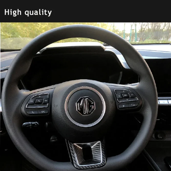 Decorative Ring For Mg Mg5 2021 Steering Wheel Center Cover Styling Shiny Interior Modification Accessories Car 5.webp