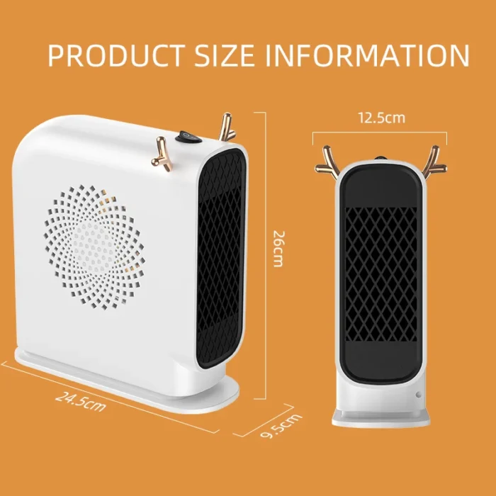 Desktop Electric Heater Mini Household Electric Heater For Bedroom 220v 110v Portable Heating Warm Air Blower 4.webp