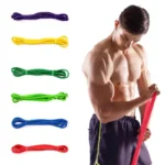 Elastic Rubber Fitness Body Building Resistance Bands Home Training Gym Exercise Power Strength Gym Exercise Sport.webp