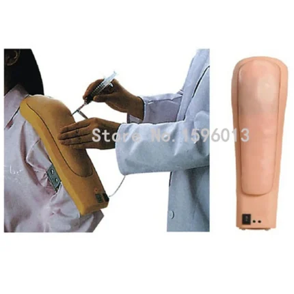 Electronic Upper Arm Intramuscular Injection Model Wearable Intramuscular Injection Arm Injection Training Arm 1