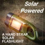 Emergency Hand Crank Dynamo Solar Flashlight Rechargeable Led Light Lamp Charging Powerful Torch Safety Survival Accessories 1.webp