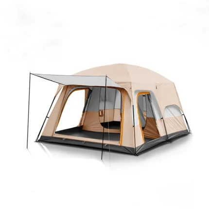 Factory Customized 5 8 Person Luxury Large Dome Double Layers Family Waterproof Folding Two Rooms Outdoor.webp