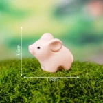 Figurines Miniatures Cute Cat Duck Sheep Animals Micro Landscape Ornaments For Home Decorations Decor Room Desk 3.webp