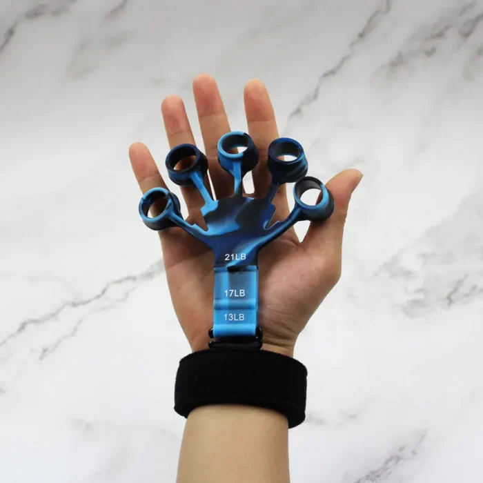 Finger Gripper Finger Exerciser Guitar Finger Exerciser 6 Resistant Levels Recovery Physical Tools Hand Strengthener For 5.webp