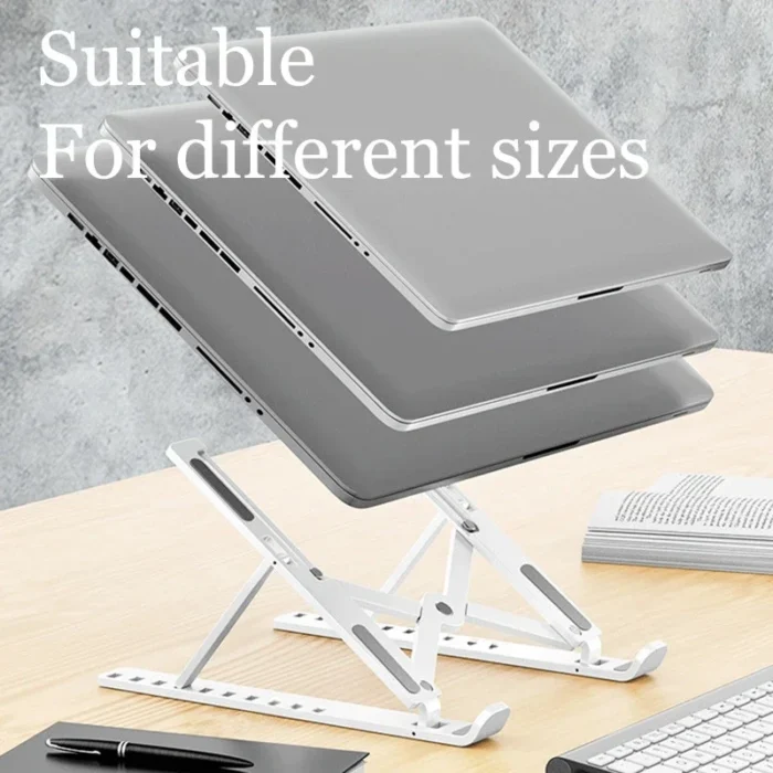 Foldable Laptop Stand Adjustable Portable Notebook Bracket Support Base Abs Holder For Macbook Air Pro Accessories 2.webp