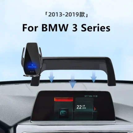 For 2013 2019 Bmw 3 Series F30 F31 F34 Car Screen Phone Holder Wireless Charger Navigation.webp