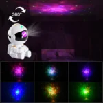 Galaxy Star Astronaut Projector Led Night Light Starry Sky Porjectors Lamp Decoration Bedroom Room Decorative For 1