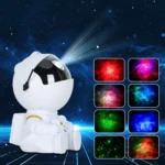 Galaxy Star Astronaut Projector Led Night Light Starry Sky Porjectors Lamp Decoration Bedroom Room Decorative For 4