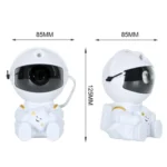 Galaxy Star Astronaut Projector Led Night Light Starry Sky Porjectors Lamp Decoration Bedroom Room Decorative For 5