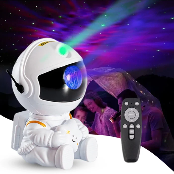 Galaxy Star Astronaut Projector Led Night Light Starry Sky Porjectors Lamp Decoration Bedroom Room Decorative For