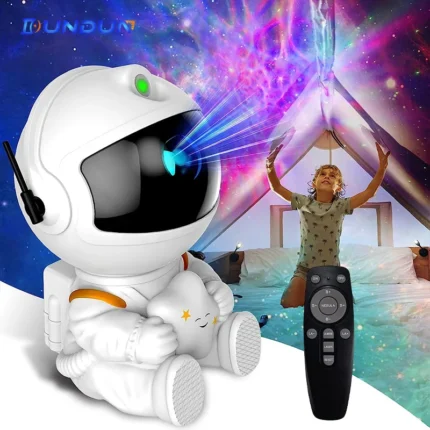 Galaxy Star Projector Led Night Light Starry Sky Astronaut Porjectors Lamp For Decoration Bedroom Home Decorative