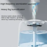 Humidifier 440ml Small Home Aromatherapy Machine 2 In 1 Mute Bedroom Large Capacity Fog Air Purification 2.webp