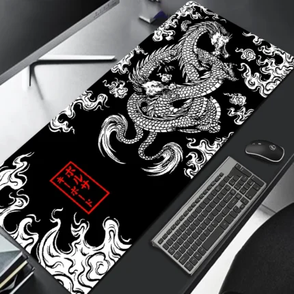 Japanese Dragon Large Gaming Mousepad Xxl Keyboard Gamer Mouse Pad On The Table Speed Desk Mat 2.webp