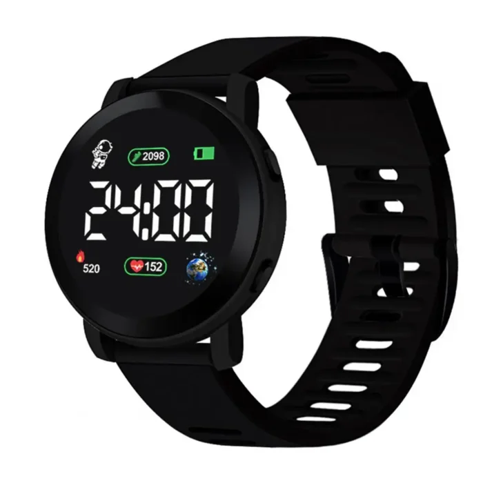 Kids Led Digital Watch Waterproof Date Weekly Calendar Sports Wristwatch Boys Girls Fashion Igital Watch Casual