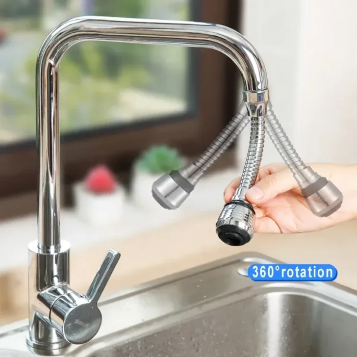 Kitchen Gadgets 2 Modes 360 Rotatable Bubbler High Pressure Faucet Extender Water Saving Bathroom Kitchen Accessories 2.webp