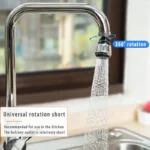 Kitchen Gadgets 2 Modes 360 Rotatable Bubbler High Pressure Faucet Extender Water Saving Bathroom Kitchen Accessories 3.webp