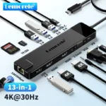 Lemorele Tc100 Usb C Hub Usb 3 0 Docking Station Rj45 Gigabit Ethernet Usb Type C.webp