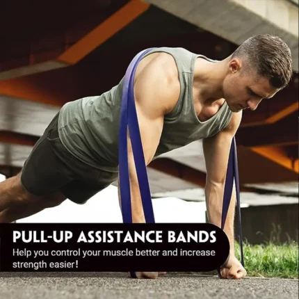 Long Resistance Bands For Exercise Pull Up Assistance Bands Workout Bands Stretch Bands For Fitness Strength.webp